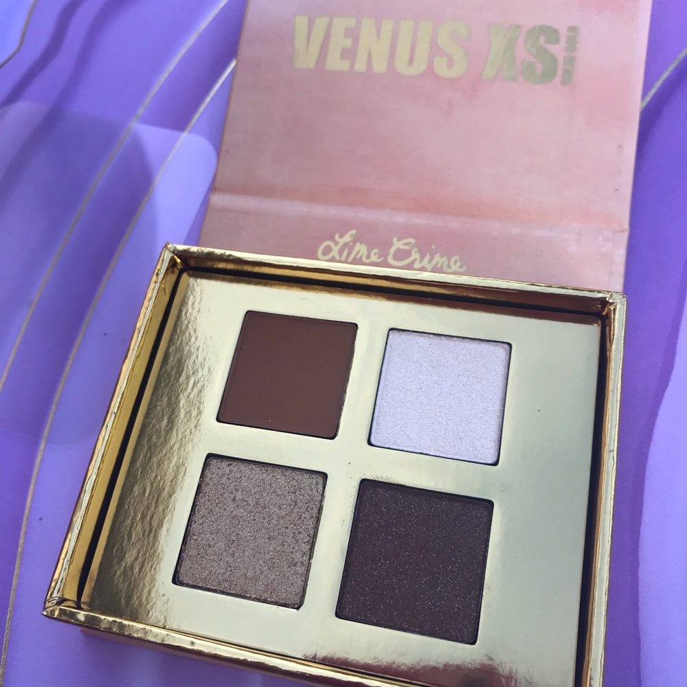 NIB Lime Crime Venus XS Solid Gold Eyeshadow Quad